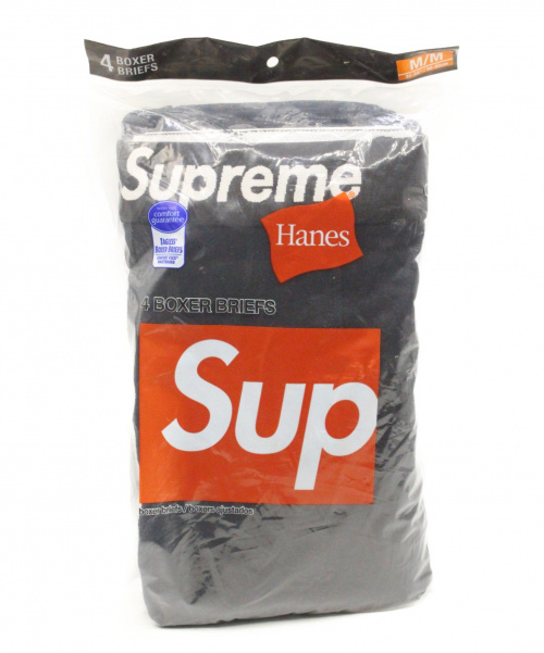 中古 古着通販 Supreme シュプリーム ボクサーパンツ4枚セット ブラック サイズ ｍ 未使用品 ブランド 古着通販 トレファク公式 Trefac Fashion