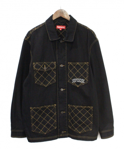 中古・古着通販】Supreme (シュプリーム) Diamond Stitch Denim Chore