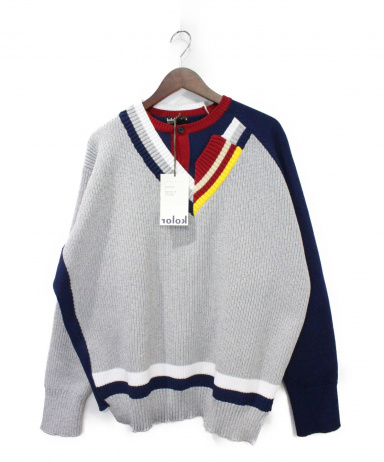 【中古・古着通販】KOLOR (カラー) 20SS ESTER YARN KNIT