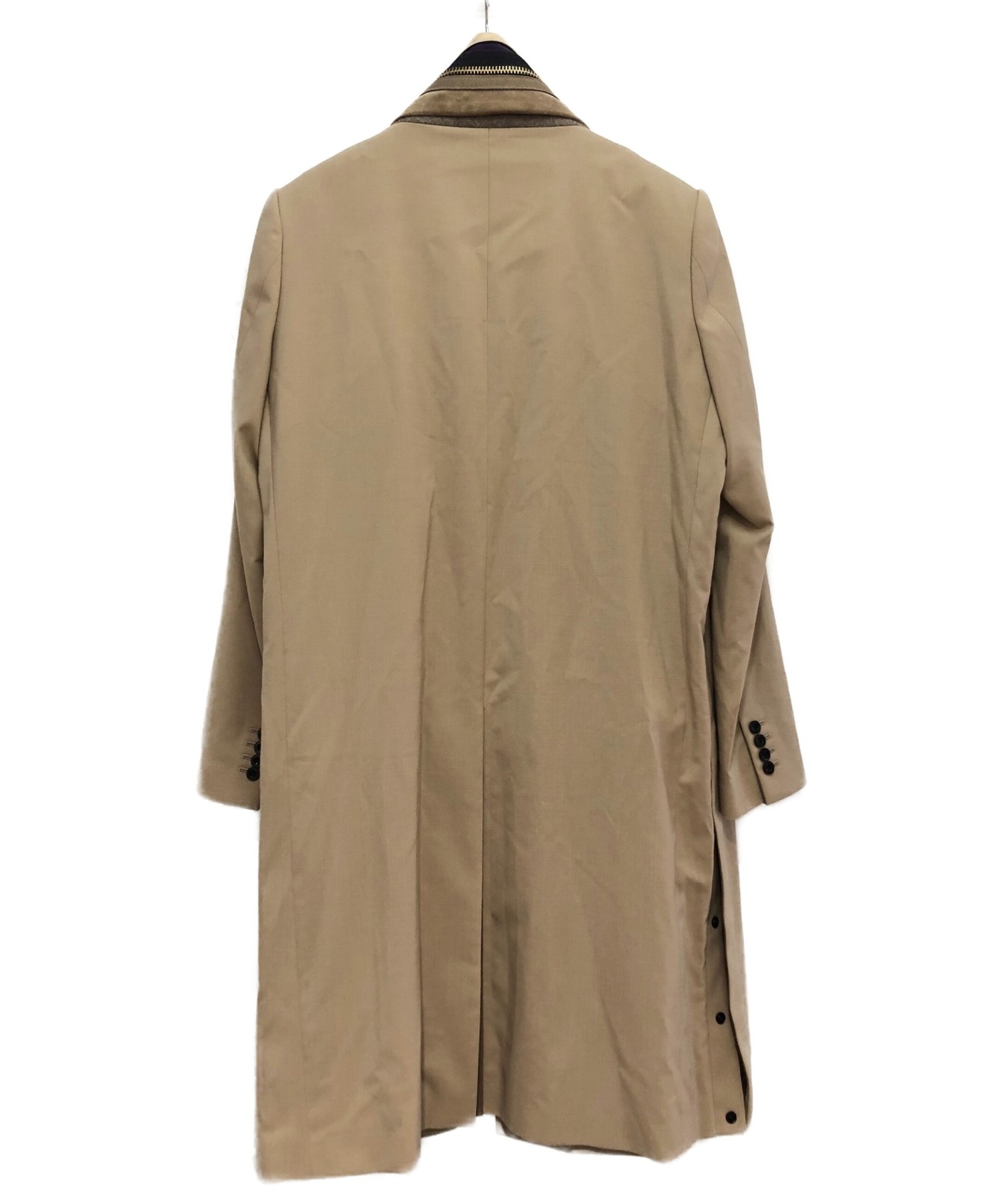 中古・古着通販】sacai (サカイ) 20SS SUITING COAT ベージュ サイズ:2