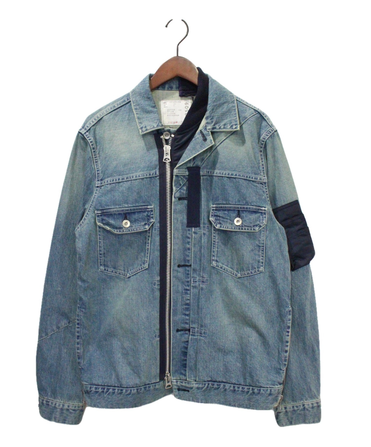 sacai (サカイ) Denim Blouson インディゴ サイズ:2 未使用品