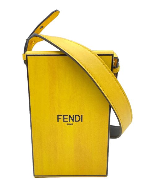 3個セット・送料無料 極美品】フェンディ FENDI ボックス型 ショルダー