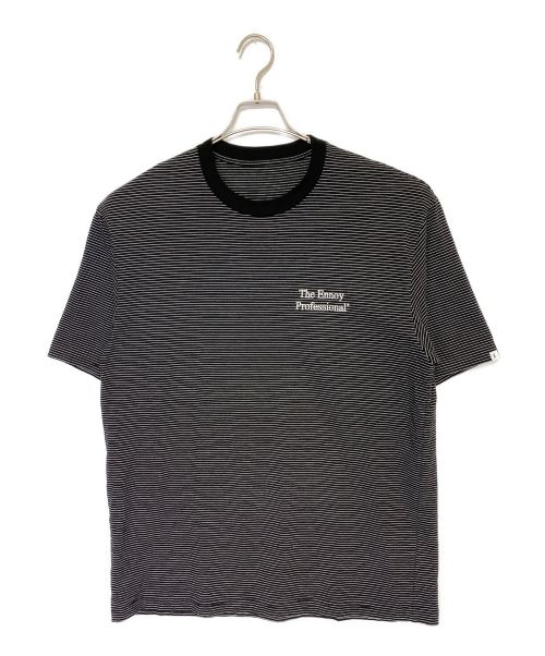 ennoy ボーダー Tシャツ L ブラック - Tシャツ/カットソー(半袖/袖なし)