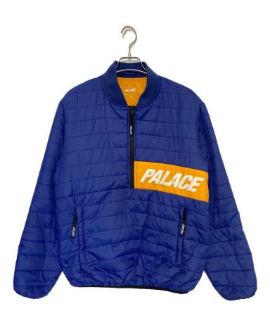 【中古・古着通販】PALACE (パレス) HALF ZIP PACKER ブルー