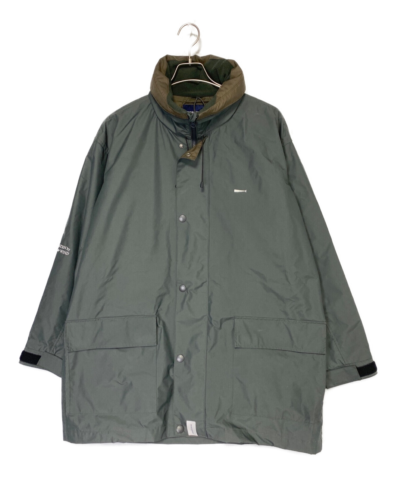 DESCENDANT (ディセンダント) Rudder 3Layer Jacket カーキ サイズ:SIZE 3