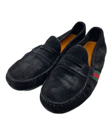 中古・古着通販】GUCCI (グッチ) ドライビングシューズ ブラック