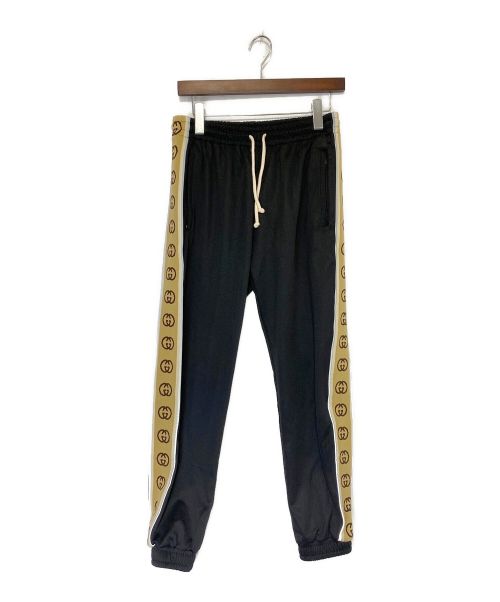 GUCCI（グッチ）GUCCI (グッチ) Loose Technical Jersey Jogging Pant  ブラック サイズ:XSの古着・服飾アイテム