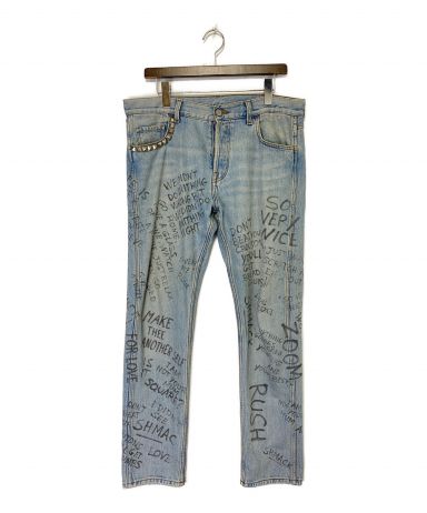 [中古]GUCCI(グッチ)のメンズ パンツ Printed Chlorine Punk Jeans