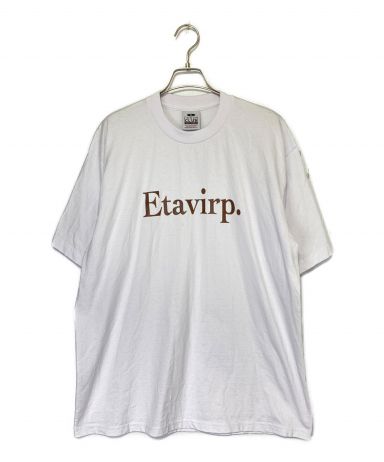 Etavirp Logo T-Shirt. White × Candy Red - Tシャツ/カットソー(半袖