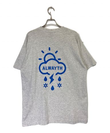 Tシャツ/カットソー(半袖/袖なし)XL ALWAYTH × 1LDK　別注Tシャツ　グレー