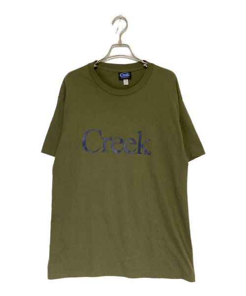 中古・古着通販】Creek (クリーク) Tシャツ オリーブ サイズ:L