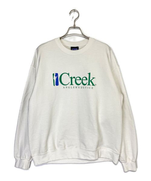 中古・古着通販】Creek (クリーク) スウェット ホワイト サイズ:L