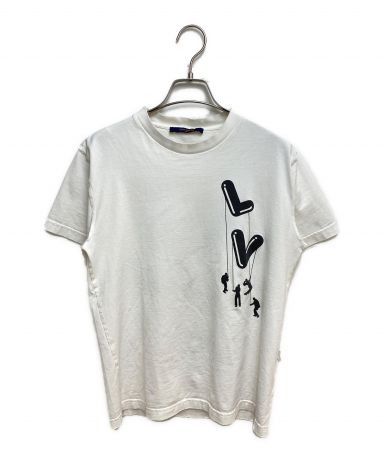 中古・古着通販】LOUIS VUITTON (ルイ ヴィトン) フロウティング LV プリンテッド Tシャツ ホワイト サイズ:S｜ブランド・古着通販  トレファク公式【TREFAC FASHION】スマホサイト