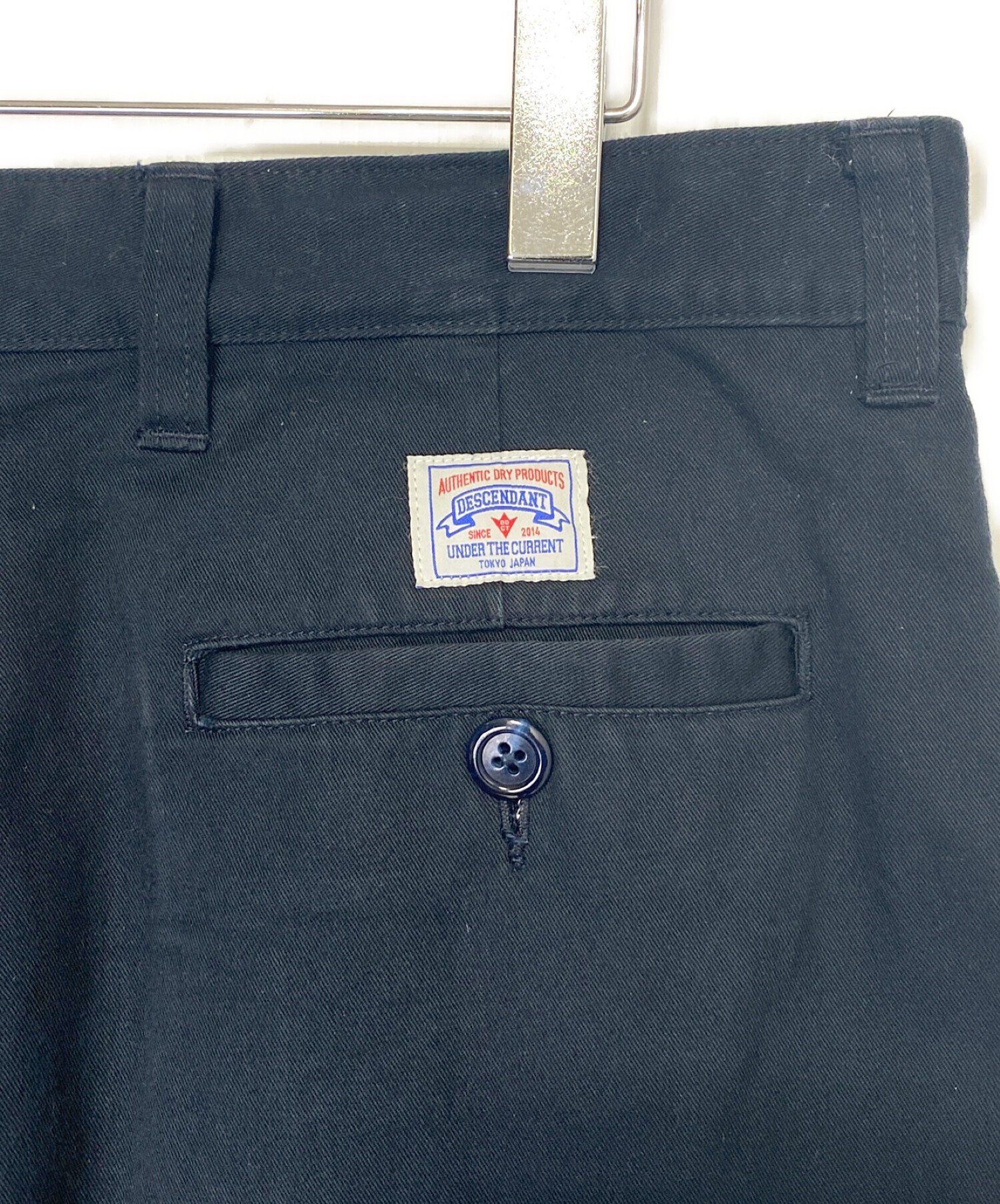 76%OFF!】 中古 descendant DC-6 TWILL TROUSERS サイズ1 tdh