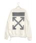 OFFWHITE (オフホワイト) スウェット ホワイト サイズ:M：24800円