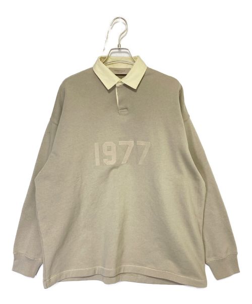 FOG ESSENTIALS（フィアオブゴッド エッセンシャル）FOG ESSENTIALS (フィアオブゴッド エッセンシャル) 1977 KNIT L/S POLO アイボリー サイズ:XSの古着・服飾アイテム