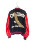 OFFWHITE（オフホワイト）の古着「Eagle Varsity JKT」｜ブラック×レッド