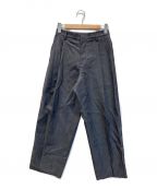 NEON SIGNネオンサイン）の古着「Wide slacks Wool denim」｜グレー