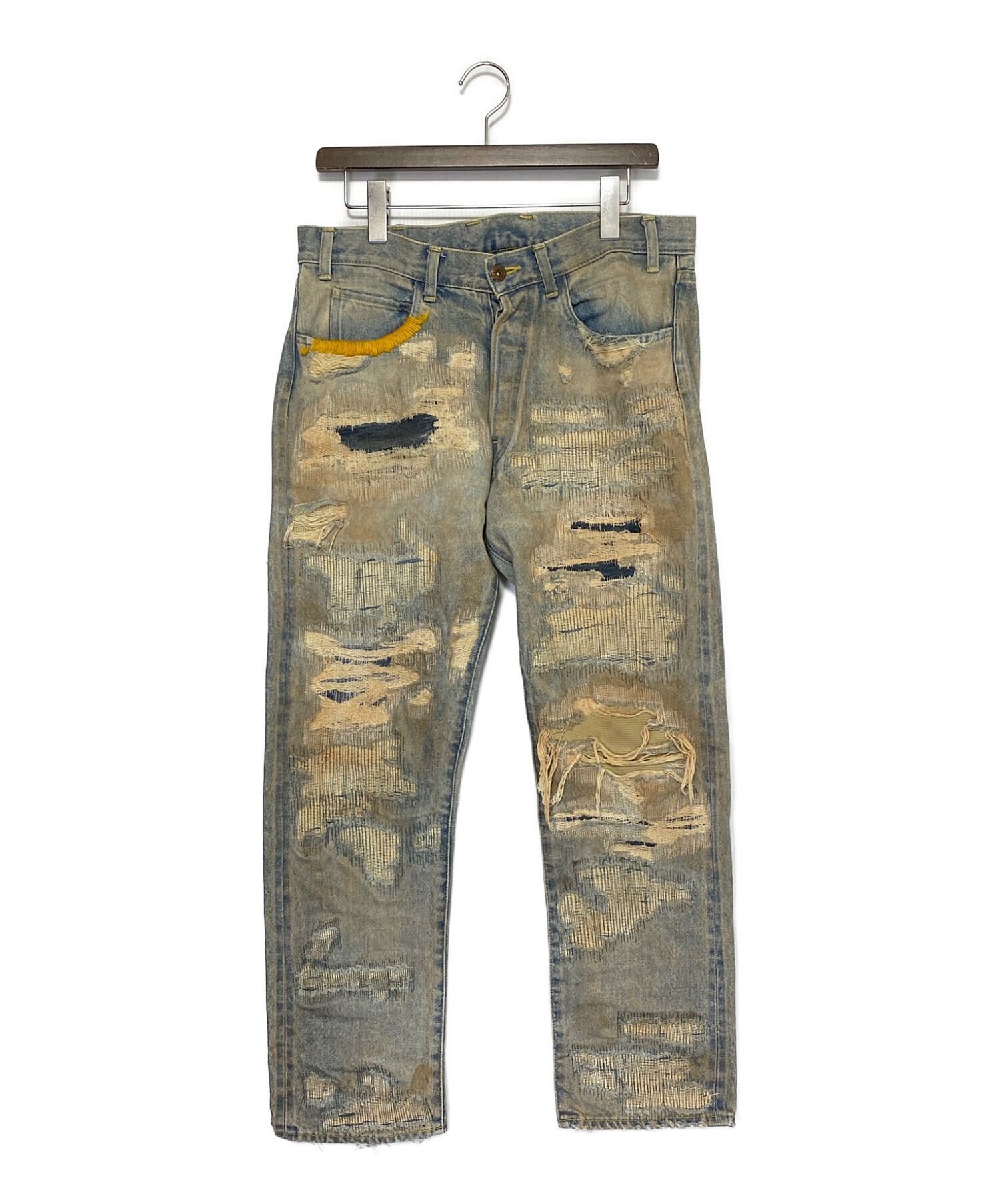 MINDSEEKER (マインドシーカー) DESTROY DENIM PANTS インディゴ サイズ:SIZE 44