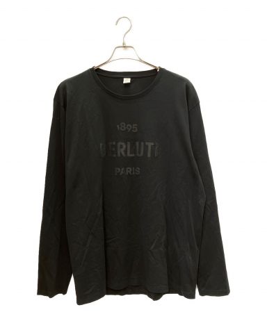 【中古・古着通販】Berluti (ベルルッティ) 長袖Tシャツ ブラック