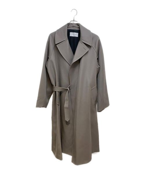 LITHIUM HOMME（リチウムオム・ファム）LITHIUM HOMME (リチウムオム・ファム) TIELOCKEN COAT グレージュ サイズ:SIZE 48の古着・服飾アイテム