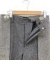 中古・古着 WE11DONE (ウェルダン) HERRINGBONE MIXED BAGGY TROUSER グレー サイズ:S：16000円