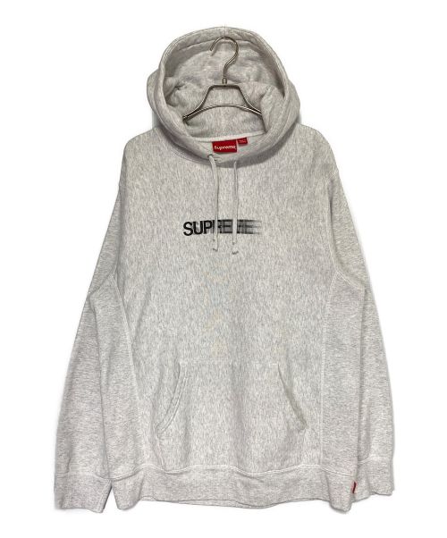 SUPREME（シュプリーム）SUPREME (シュプリーム) Motion Logo Hooded Sweatshirt グレー サイズ:Lの古着・服飾アイテム