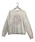 BILLIONAIRE BOYS CLUB（ビリオネアボーイズクラブ）の古着「BB FLAGSTONE HELMET CREWNECK SWEATSHIRT」｜アイボリー