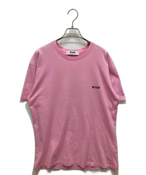 MSGM（エムエスジーエム）MSGM (エムエスジーエム) Tシャツ ピンク サイズ:XSの古着・服飾アイテム