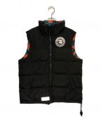 Aape BY A BATHING APEエーエイプ バイ アベイシングエイプ）の古着「AAPE REVERSIBLE APE FACE VEST」｜ブラック