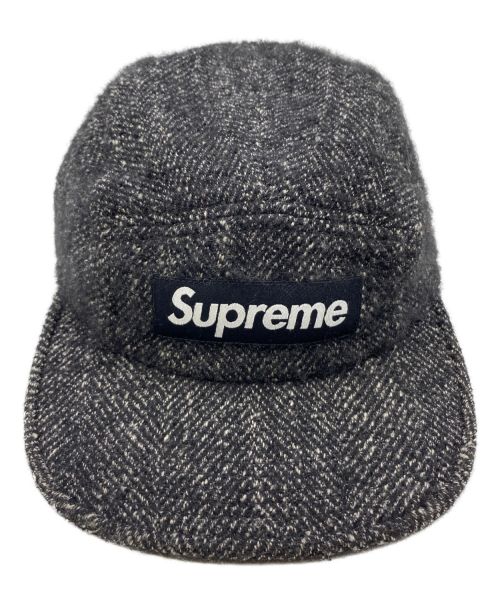 SUPREME（シュプリーム）SUPREME (シュプリーム) LORO PIANA (ロロピアーナ) Wool Camp Cap ブラック サイズ:-の古着・服飾アイテム