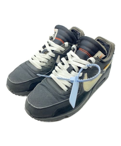 NIKE（ナイキ）NIKE (ナイキ) OFFWHITE (オフホワイト) AIR MAX 90 THE 10 ブラック サイズ:24.5cm（US6.5）の古着・服飾アイテム