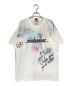 MINDSEEKER（マインドシーカー）の古着「HAND GRAFFITI STENCIL TEE」｜ホワイト