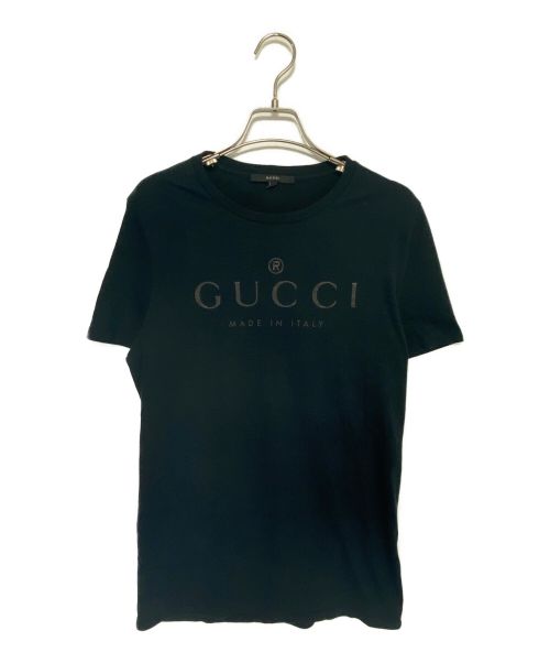 GUCCI（グッチ）GUCCI (グッチ) Tシャツ ネイビー サイズ:SIZE Sの古着・服飾アイテム