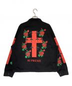 SUPREMEシュプリーム）の古着「DESTRUCTION OF PURITY HARRINGTON JACKET」｜ブラック