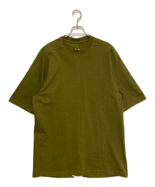 RICK OWENS（リックオウエンス）RICK OWENS (リック オウエンス) CREWNECK Short Slaeeve DIRTY GREEN サイズ:Sの古着・服飾アイテム