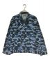 A BATHING APE（アベイシングエイプ）の古着「COLOR CAMO DENIM JACKET」｜ブルー×ブラック