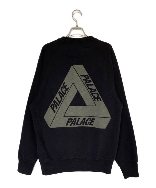 PALACE（パレス）PALACE (パレス) TRI-FERG SLUB CREW ブラック サイズ:Sの古着・服飾アイテム