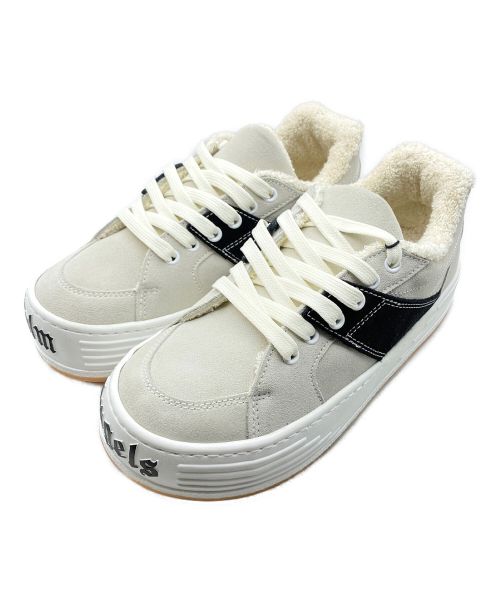 Palm Angels（パーム エンジェルス）Palm Angels (パーム エンジェルス) SUEDE SNOW LOW TOP ライトグレー サイズ:41の古着・服飾アイテム