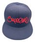 SUPREME (シュプリーム) Handstyle New Era cap ネイビー サイズ:7 5/8：11800円