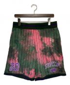 SUPREMEシュプリーム）の古着「Dyed Basket ball Short」｜グリーン