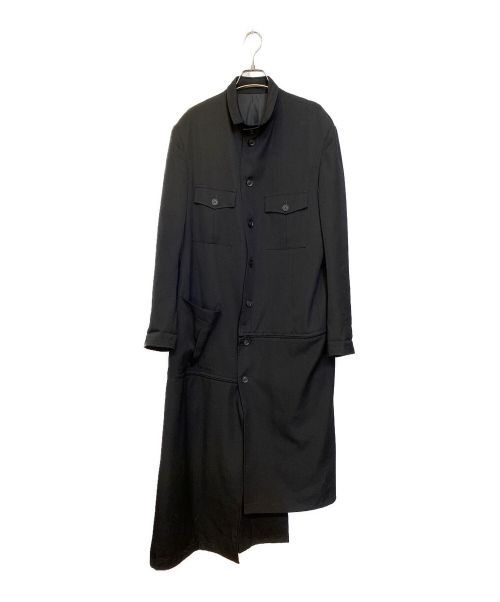 Yohji Yamamoto pour homme（ヨウジヤマモト プールオム）Yohji Yamamoto pour homme (ヨウジヤマモト プールオム) ウールギャバスタンドファスナージャケット ブラック サイズ:2の古着・服飾アイテム