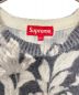 中古・古着 SUPREME (シュプリーム) Printed Floral Angora Sweater グレー サイズ:L：22800円