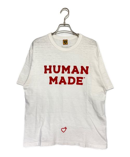 HUMAN MADE（ヒューマンメイド）HUMAN MADE (ヒューマンメイド) Tシャツ ホワイト サイズ:Lの古着・服飾アイテム