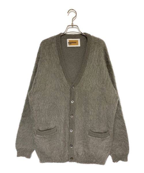 MINDSEEKER（マインドシーカー）MINDSEEKER (マインドシーカー) SHAGGY MOHAIR CARDIGAN グレー サイズ:46の古着・服飾アイテム