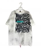 MINDSEEKERマインドシーカー）の古着「ペイントTシャツ」｜グレー