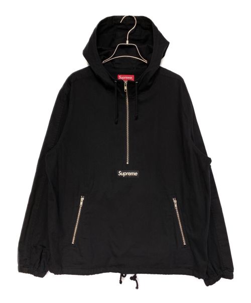 SUPREME（シュプリーム）SUPREME (シュプリーム) Twill Anorak Jacket ブラック サイズ:Lの古着・服飾アイテム