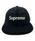 SUPREME (シュプリーム) New Era (ニューエラ) Corduroy Box Logo New Era ブラック サイズ:7 3/8 （58.7cm）：11800円