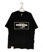 WIND AND SEA×NEIGHBORHOODウィンド アンド シー×ネイバーフッド）の古着「プリントTシャツ」｜ブラック