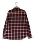 Rags McGREGOR (ラグス マクレガー) OMBRE CHECK SHIRT レッド サイズ:SIZE S 未使用品：7800円